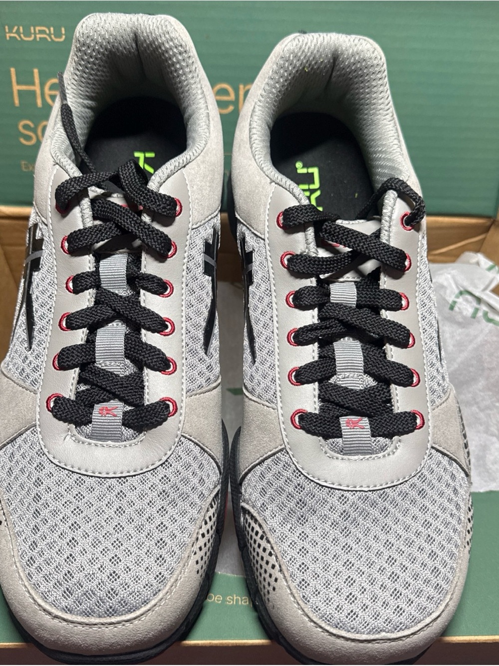 Kuru Quantum Mens Size 11 Wide Comfort Walking Sneakers
